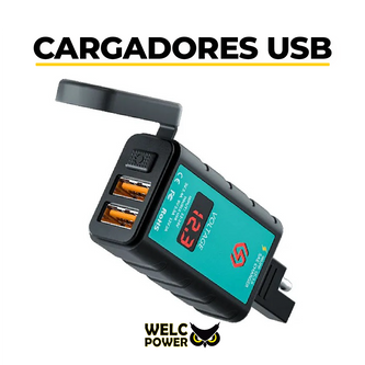 CARGADORES USB