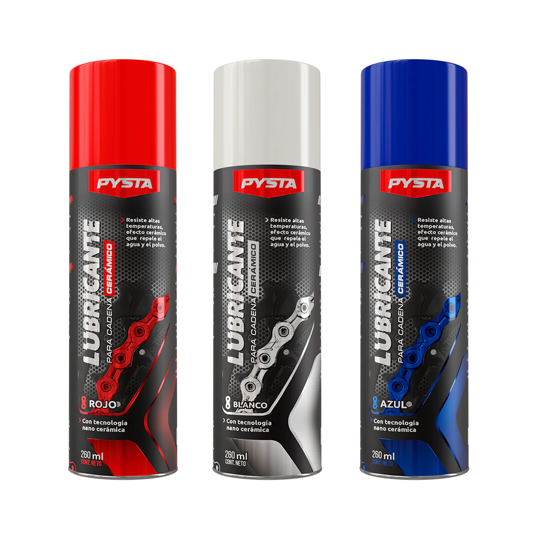 AEROSOL LUBRICANTE DE CADENA CERAMICO 260 ML PYSTA