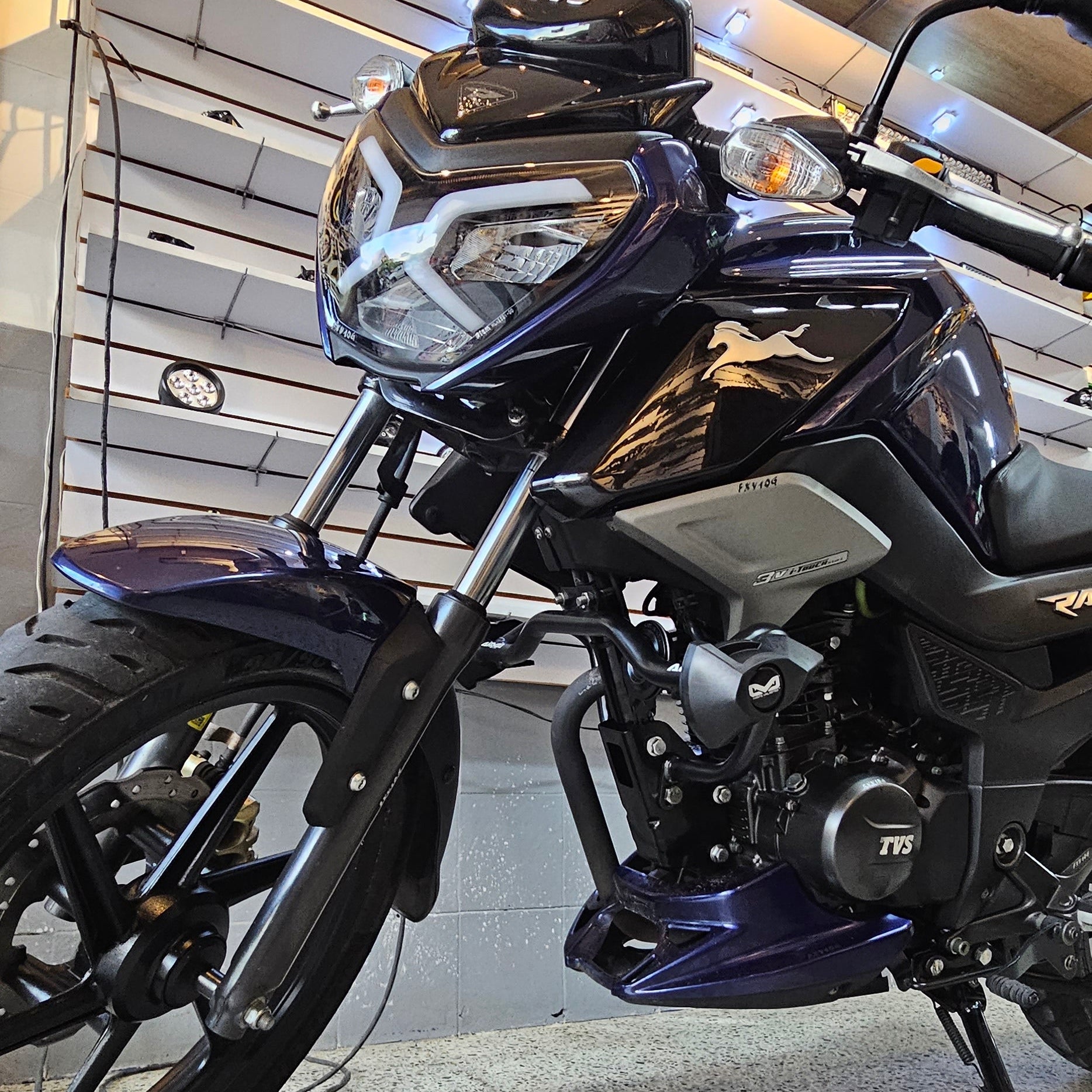 BARRA DE PROTECCIÓN CON SLIDER ARMO TVS RAIDER 125 - Fi