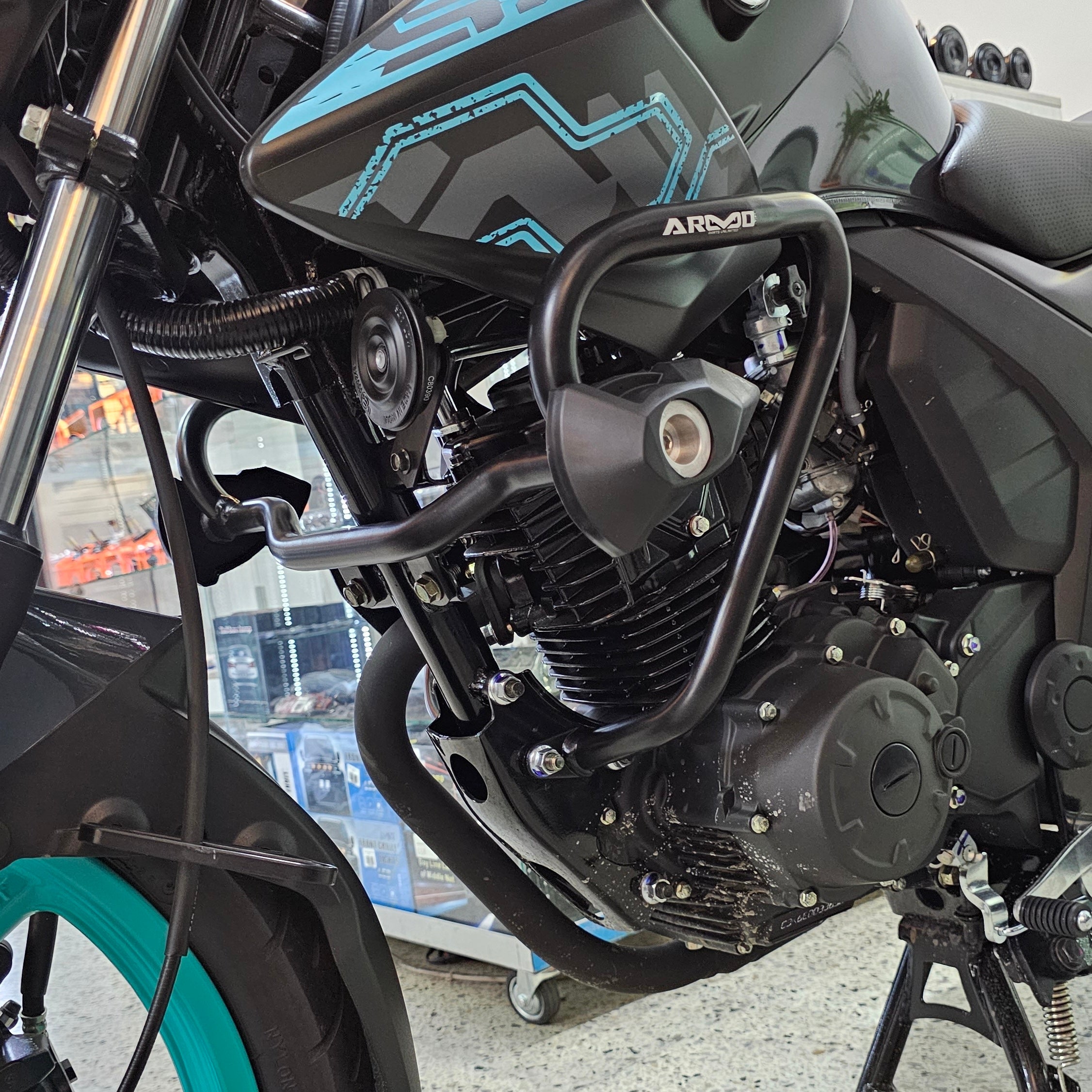 BARRA DE PROTECCIÓN CON SLIDER ARMO ALTO YAMAHA SZR