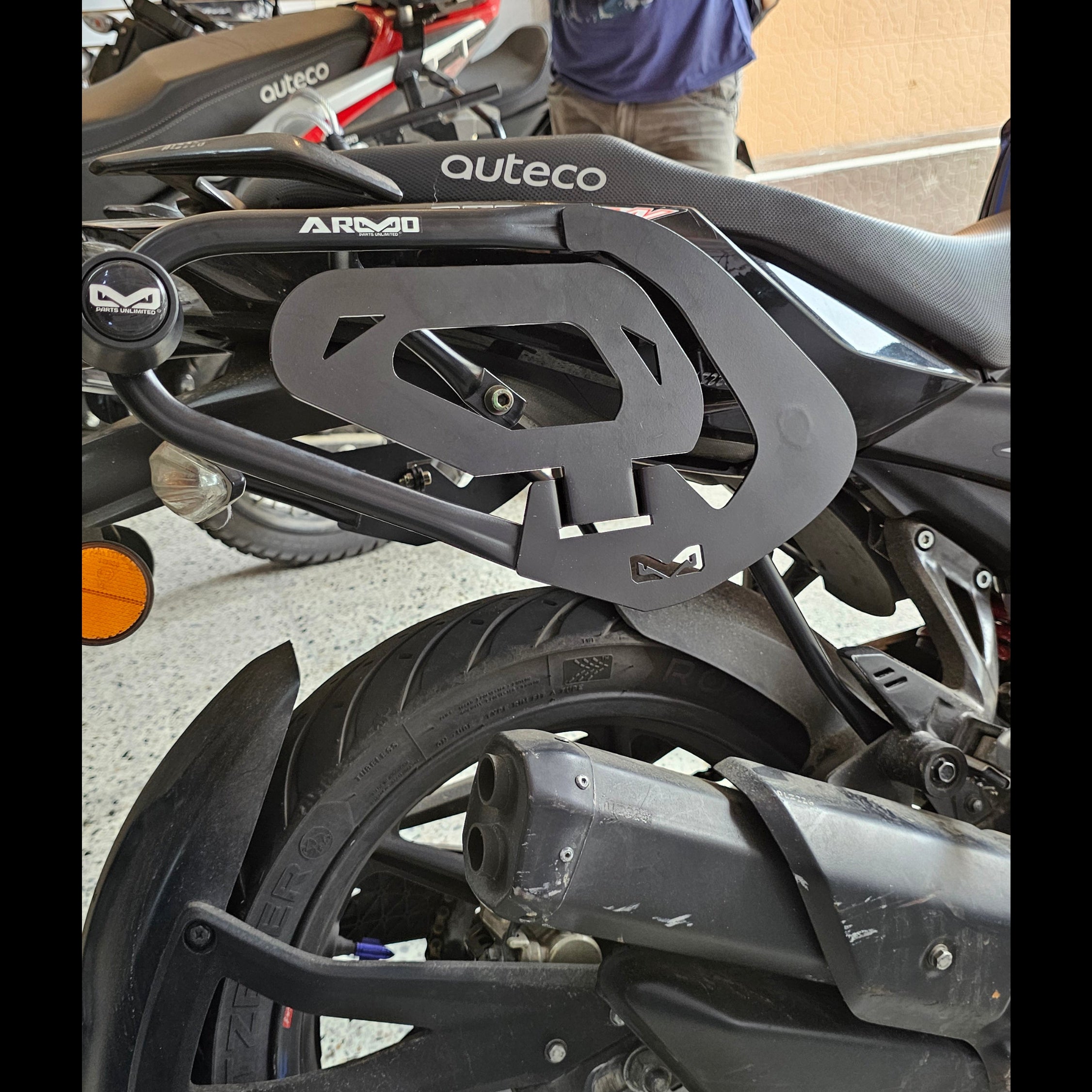 PORTA ALFORJAS ARMO TVS APACHE 160 4V