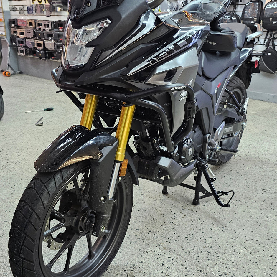 BARRA DE PROTECCIÓN CON SLIDER ARMO HONDA NX 190