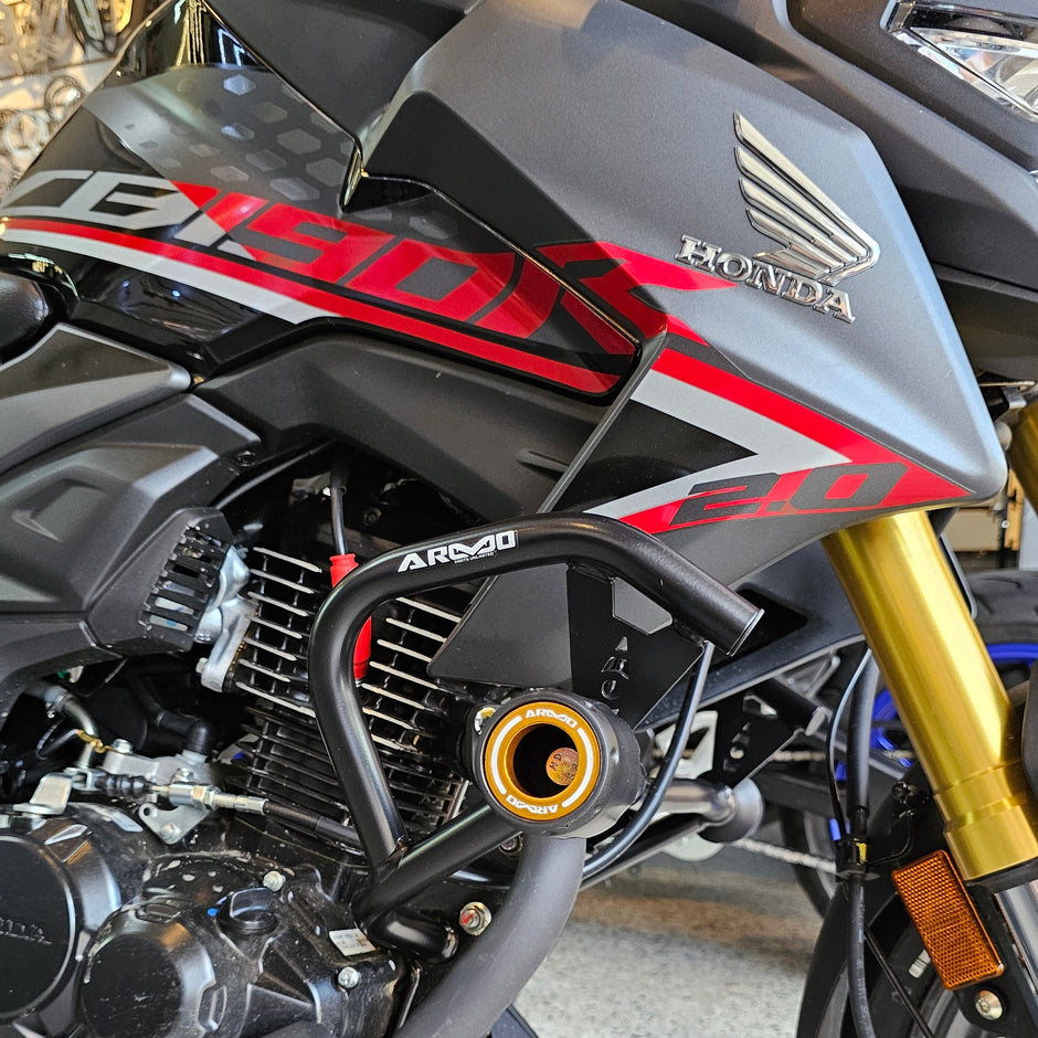 BARRA PROTECCIÓN CON SLIDER ARMO HONDA CB 190R 2.0 2025
