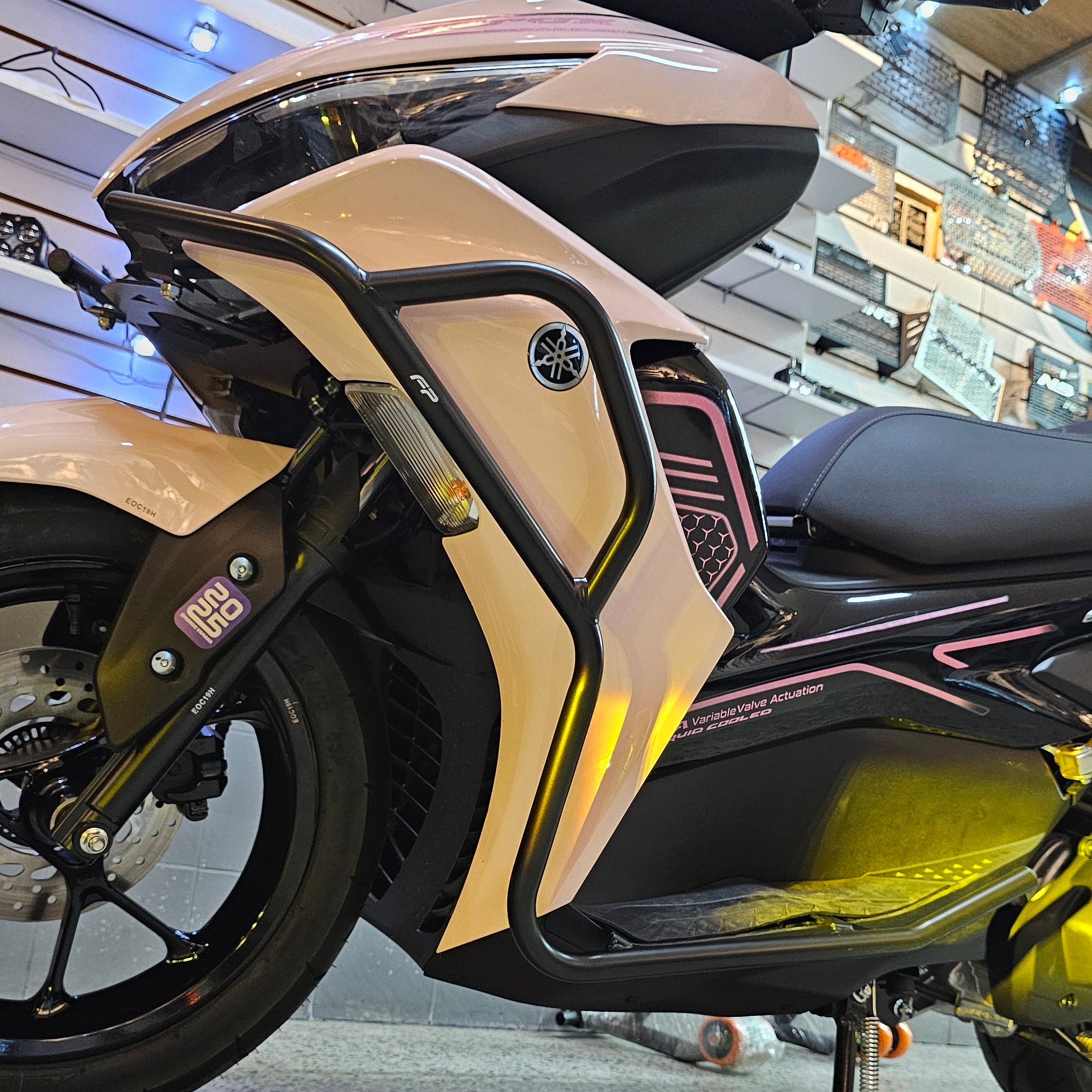 BARRA DE PROTECCIÓN CON SLIDER FP YAMAHA AEROX 155