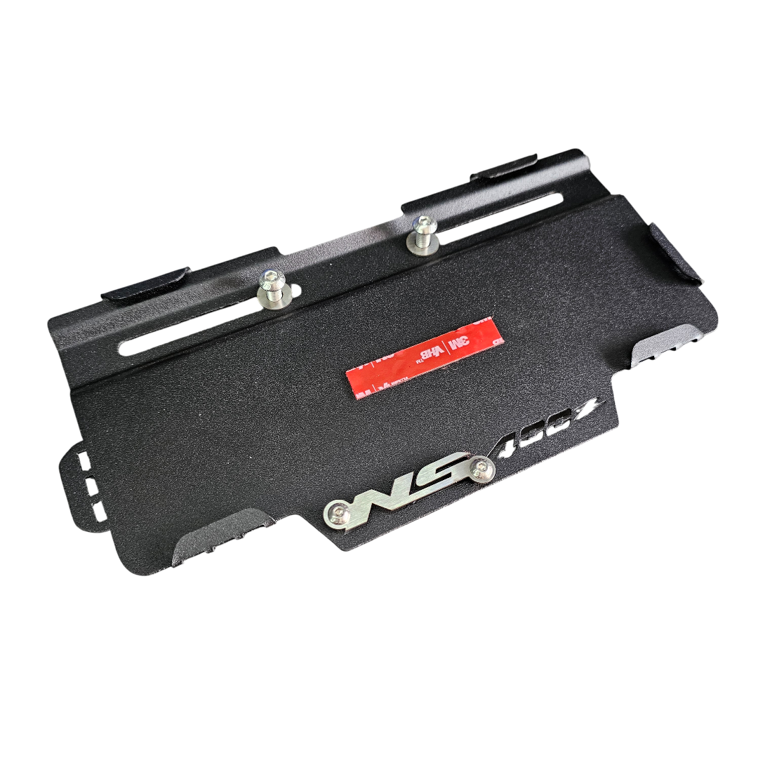 PORTA PLACA EN ACERO BAJAJ PULSAR NS400Z SIN PERFORAR