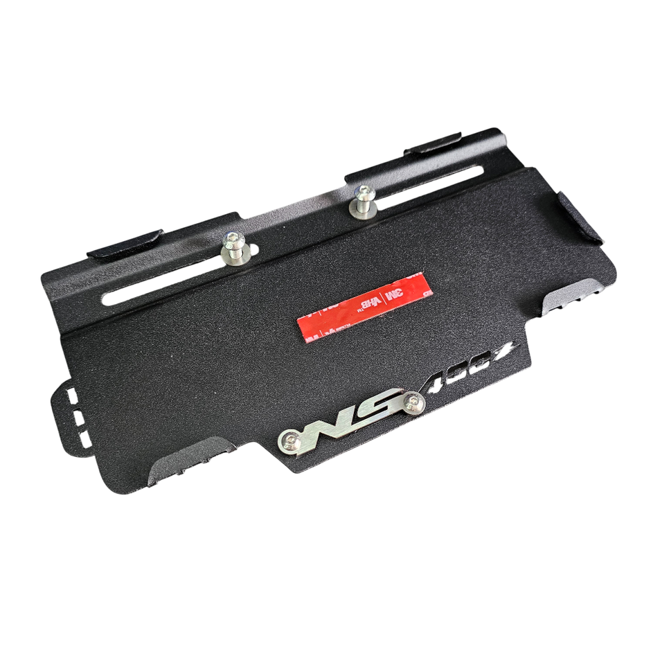 PORTA PLACA EN ACERO BAJAJ PULSAR NS400Z SIN PERFORAR