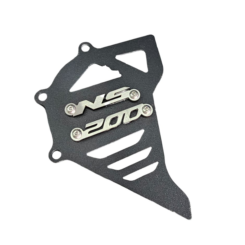PROTECTOR TAPA PIÑON EN ACERO BAJAJ PULSAR NS 200