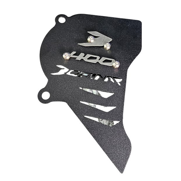 PROTECTOR TAPA PIÑON EN ACERO BAJAJ DOMINAR 250/400 UG