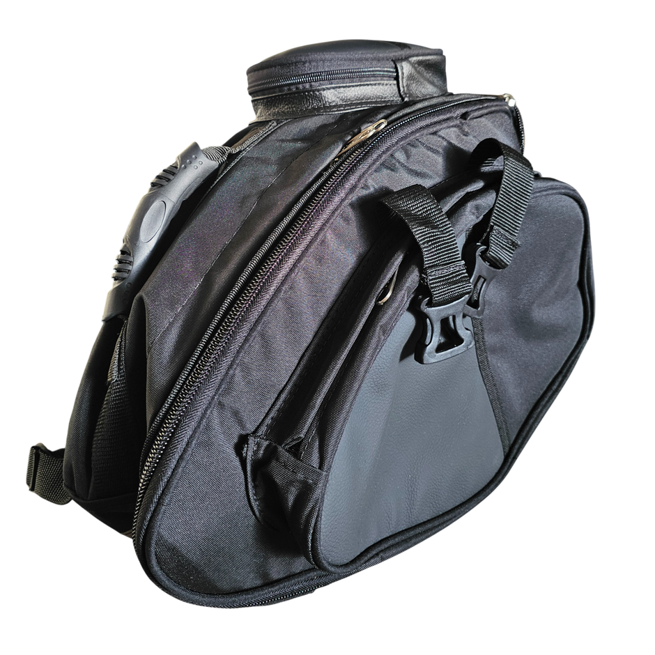 ALFORJAS NEGRAS EN LONA WP PAR