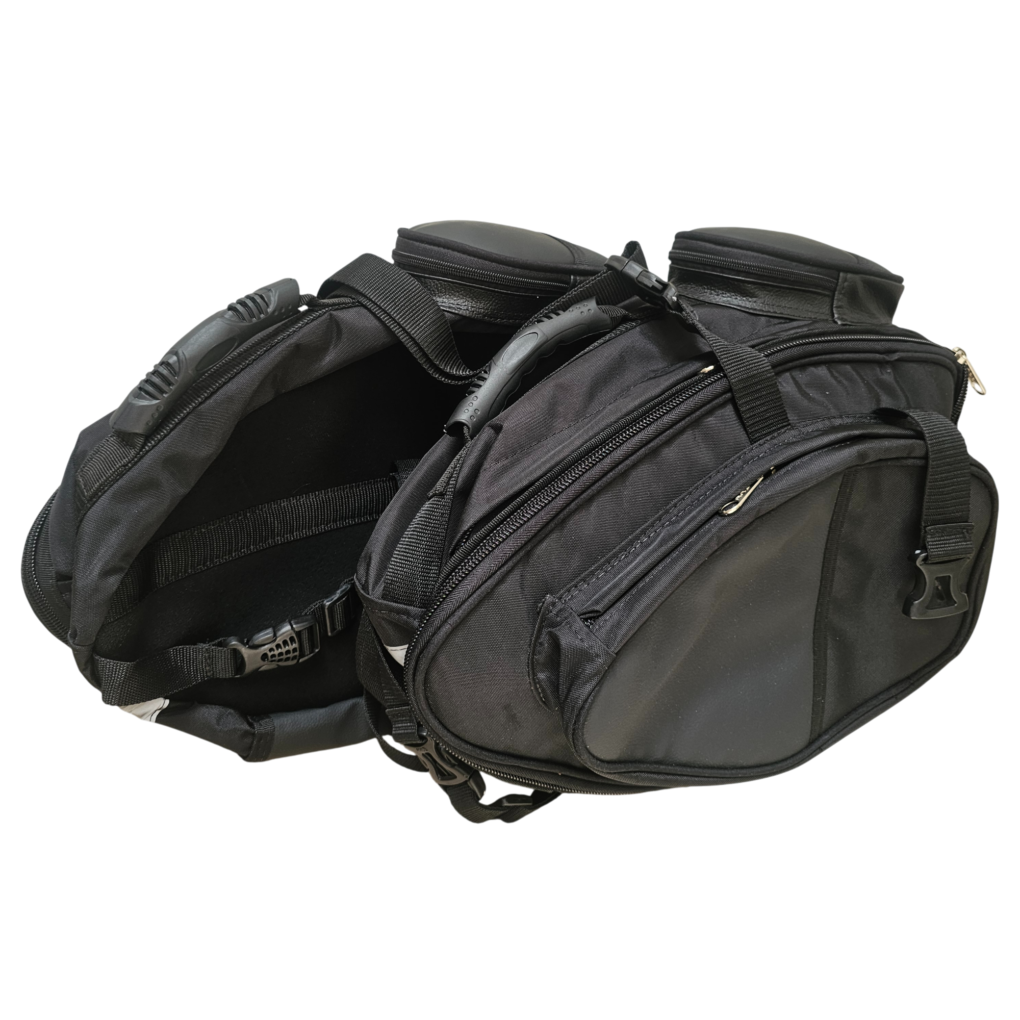 ALFORJAS NEGRAS EN LONA WP PAR