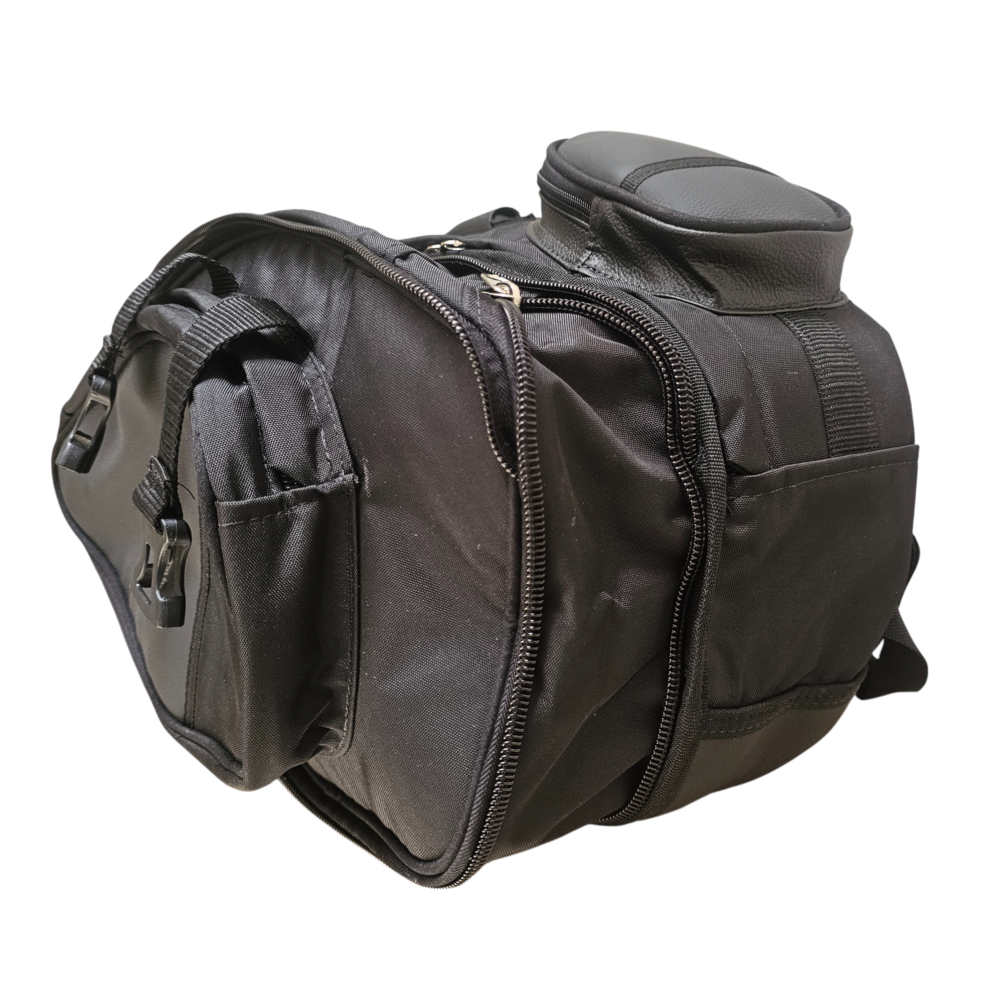 ALFORJAS NEGRAS EN LONA WP PAR