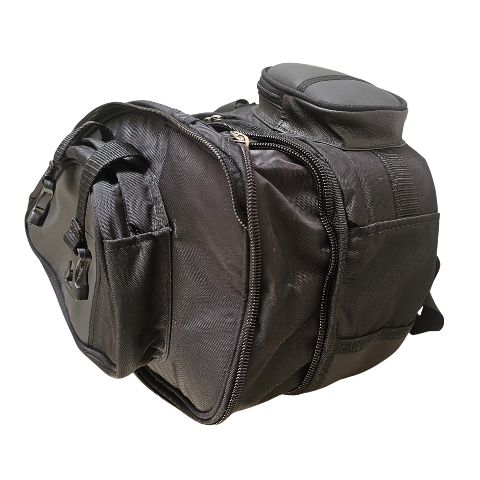 ALFORJAS NEGRAS EN LONA WP PAR