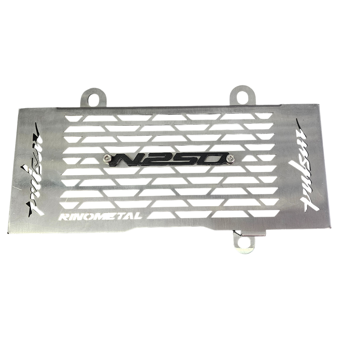 PROTECTOR DE RADIADOR EN ACERO BAJAJ PULSAR N250