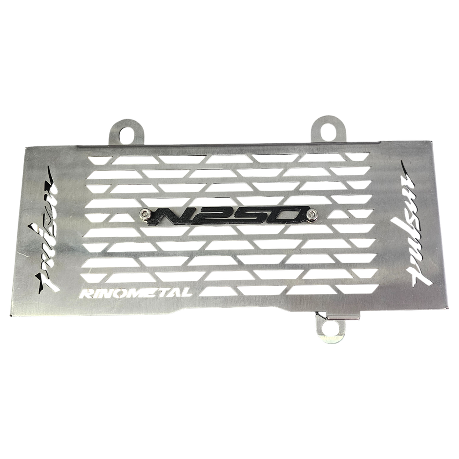 PROTECTOR DE RADIADOR EN ACERO BAJAJ PULSAR N250