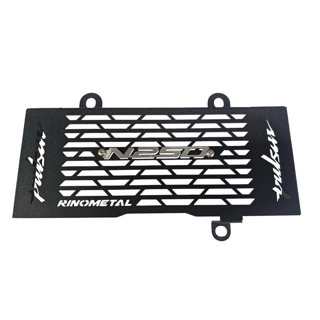 PROTECTOR DE RADIADOR EN ACERO BAJAJ PULSAR N250