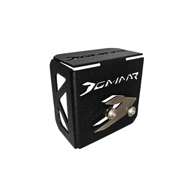 PROTECTOR DE BOMBA O DEPOSITO DE LIQUIDO DE FRENO TRASERO EN ACERO BAJAJ DOMINAR UG