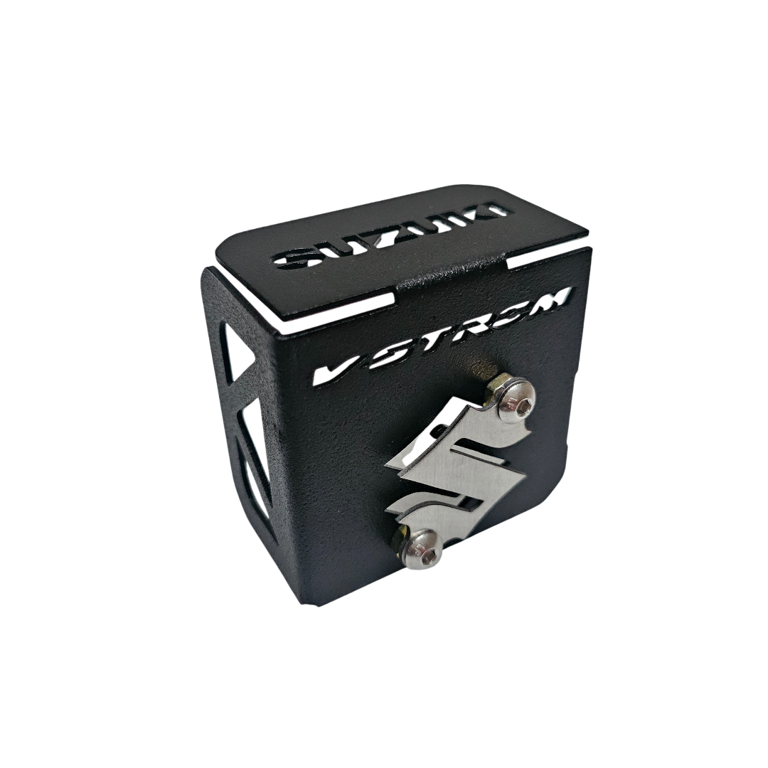 PROTECTOR DE BOMBA O DEPOSITO DE LIQUIDO DE FRENO TRASERO EN ACERO SUZUKI VSTROM 250 SX
