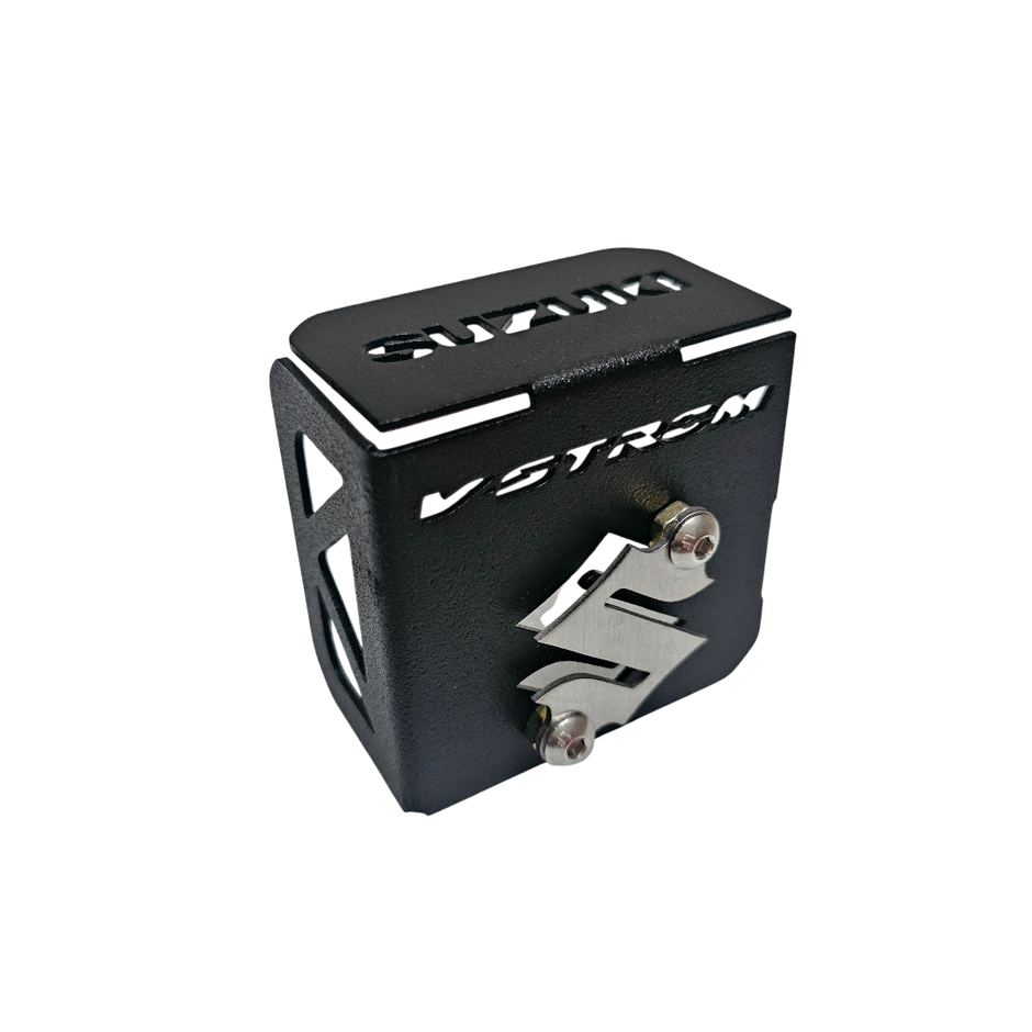 PROTECTOR DE BOMBA O DEPOSITO DE LIQUIDO DE FRENO TRASERO EN ACERO SUZUKI VSTROM 250 SX