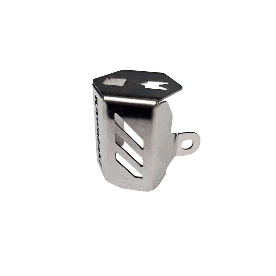 PROTECTOR DE BOMBA O DEPOSITO DE LIQUIDO DE FRENO TRASERO EN ACERO KAWASAKI Z400