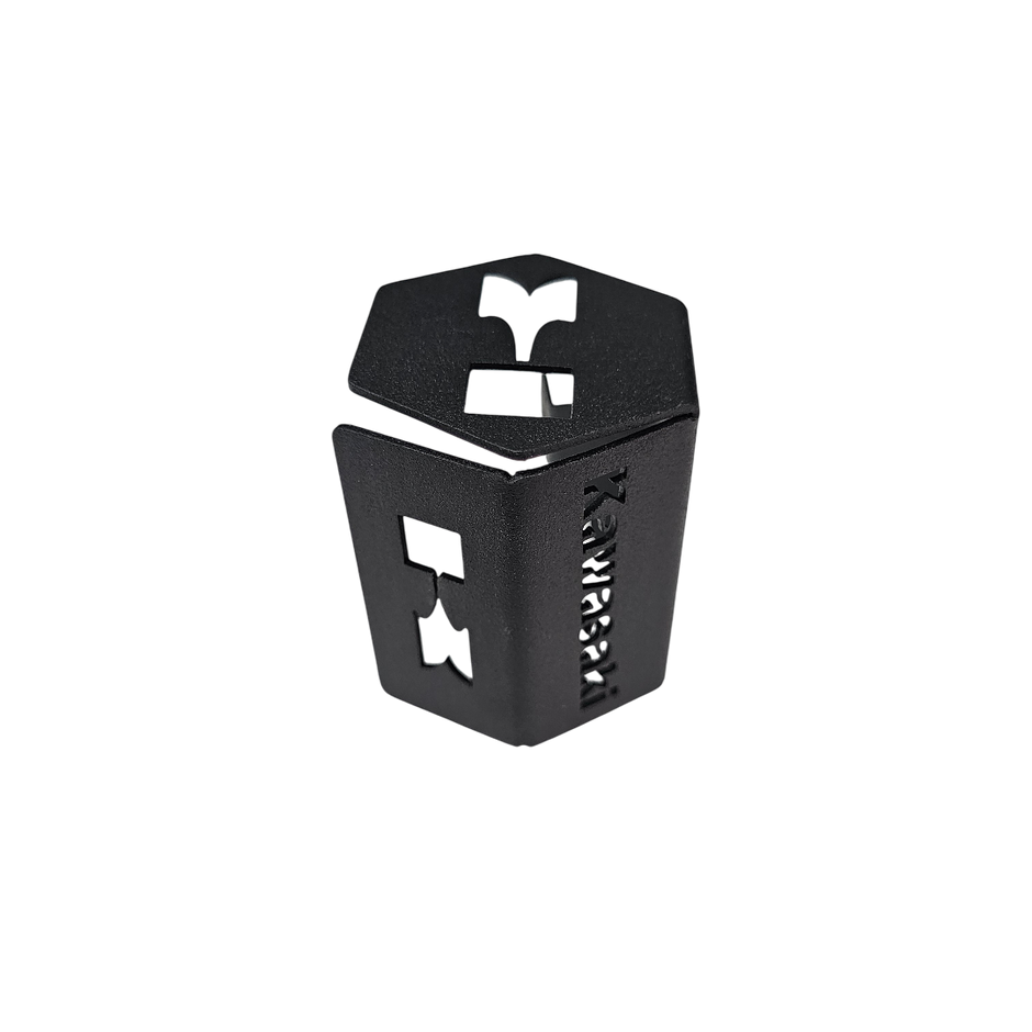 PROTECTOR DE BOMBA O DEPOSITO DE LIQUIDO DE FRENO TRASERO EN ACERO KAWASAKI Z400