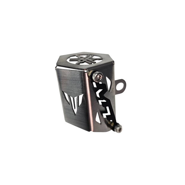 PROTECTOR DE BOMBA O DEPOSITO DE LIQUIDO DE FRENO TRASERO EN ACERO YAMAHA MT-15