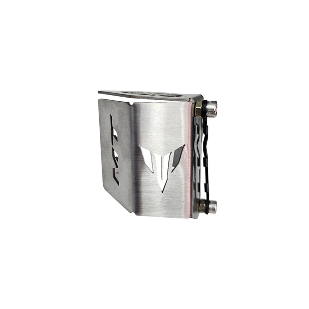 PROTECTOR DE BOMBA O DEPOSITO DE LIQUIDO DE FRENO TRASERO EN ACERO YAMAHA MT-15