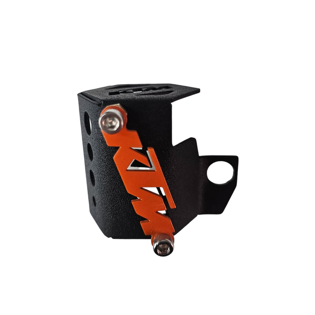 PROTECTOR DE BOMBA O DEPOSITO DE LIQUIDO DE FRENO TRASERO EN ACERO KTM DUKE 200/250/390 G3