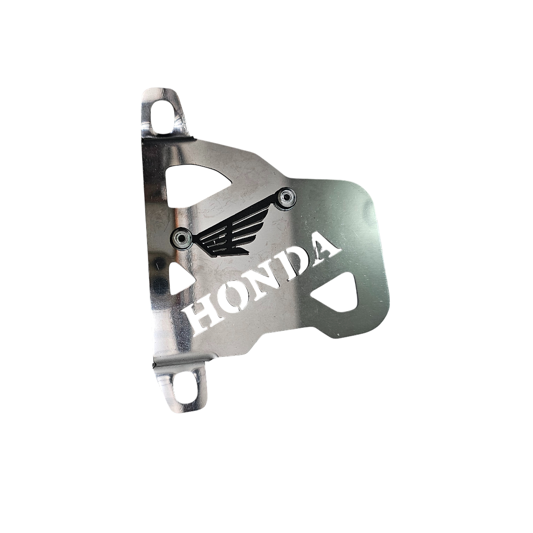 PROTECTOR DE CALIPER EN ACERO HONDA XRE 300/ABS