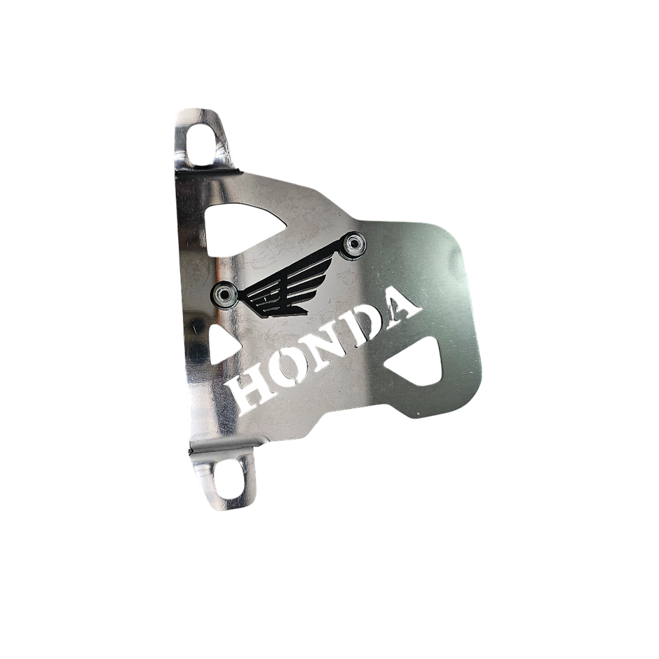 PROTECTOR DE CALIPER EN ACERO HONDA XRE 300/ABS