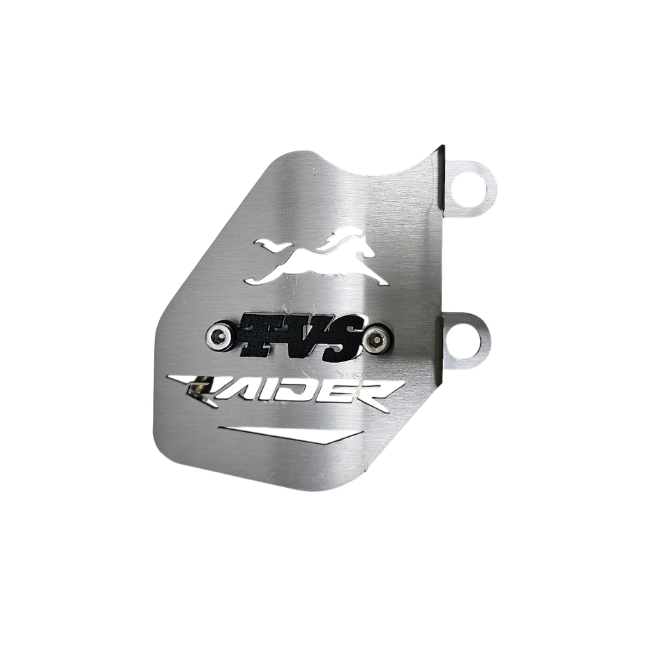 PROTECTOR DE CALIPER EN ACERO TVS RAIDER