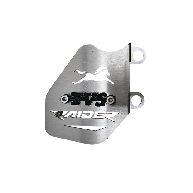 PROTECTOR DE CALIPER EN ACERO TVS RAIDER