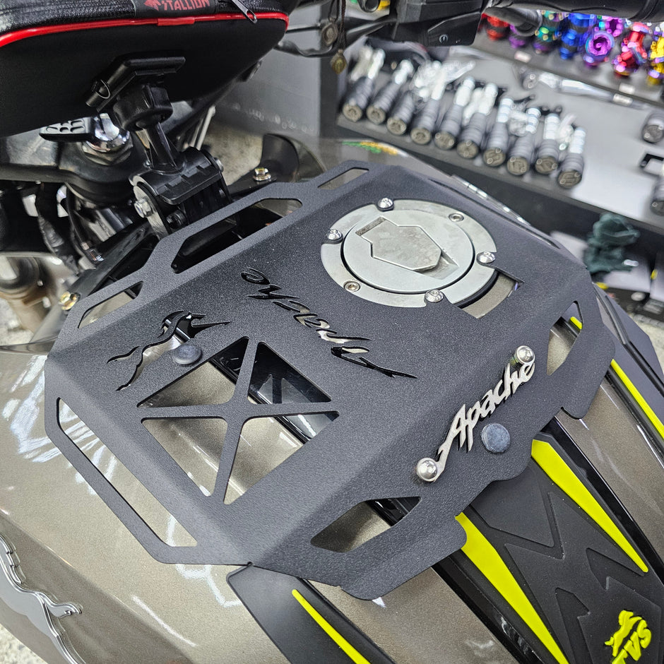 BASE TANK-BAG PARRILLA AUXILIAR DE TANQUE TVS APACHE 160/200 4V