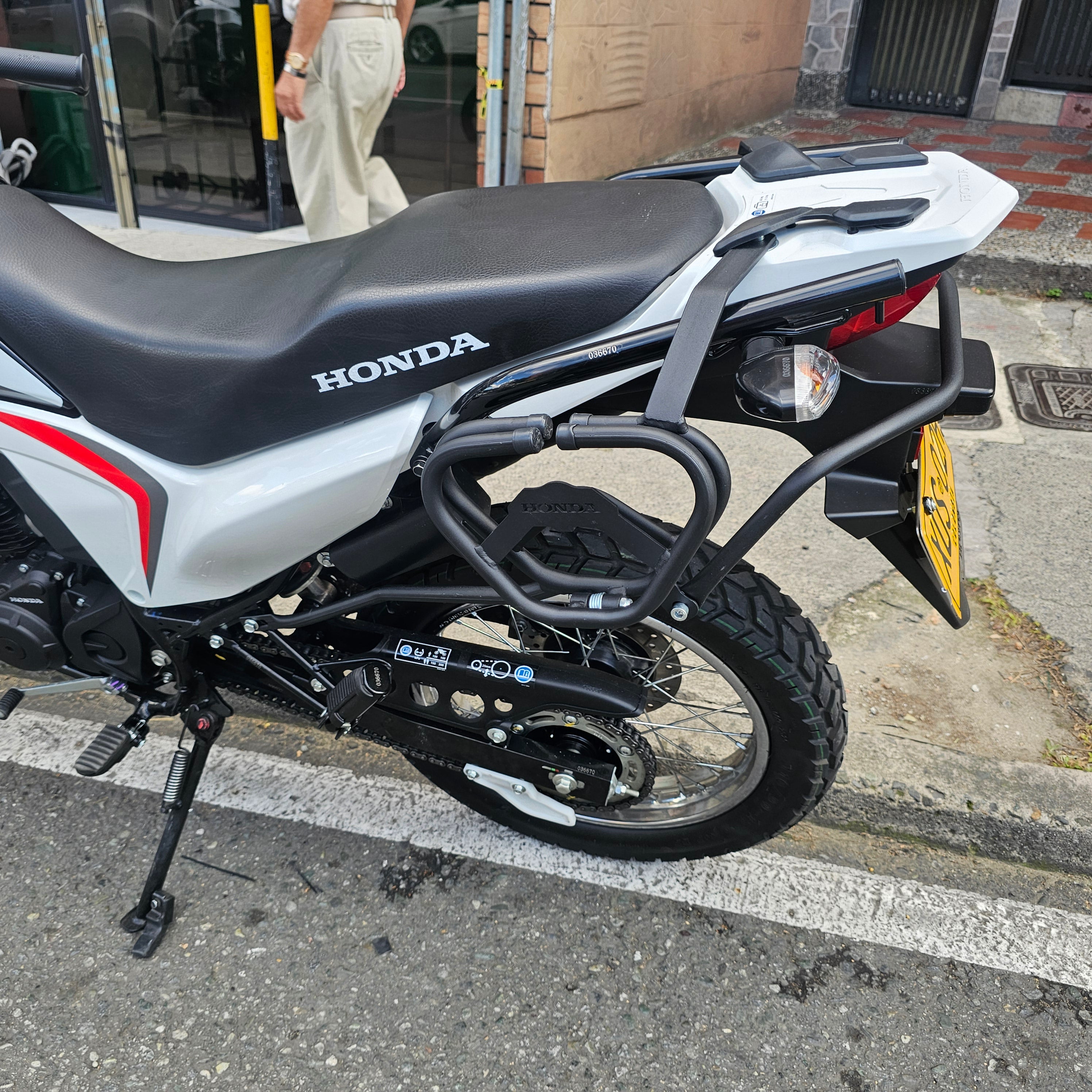 PORTA ALFORJAS WP HONDA XR 190L ABS 2.0 PEQUEÑA
