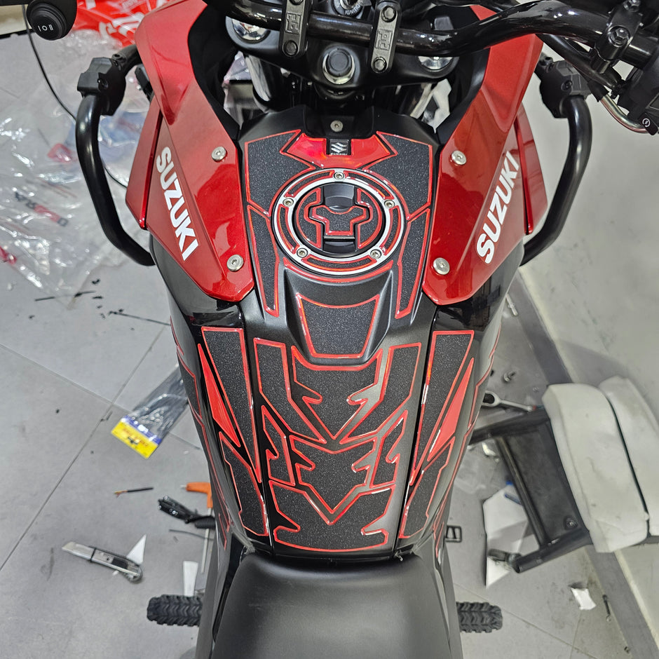 STOMPGRIPS - PROTECTORES DE TANQUE SEVEN DESIGN 7D HIDRO GEL SUZUKI VSTROM 250 SX (TIPO LIJA)