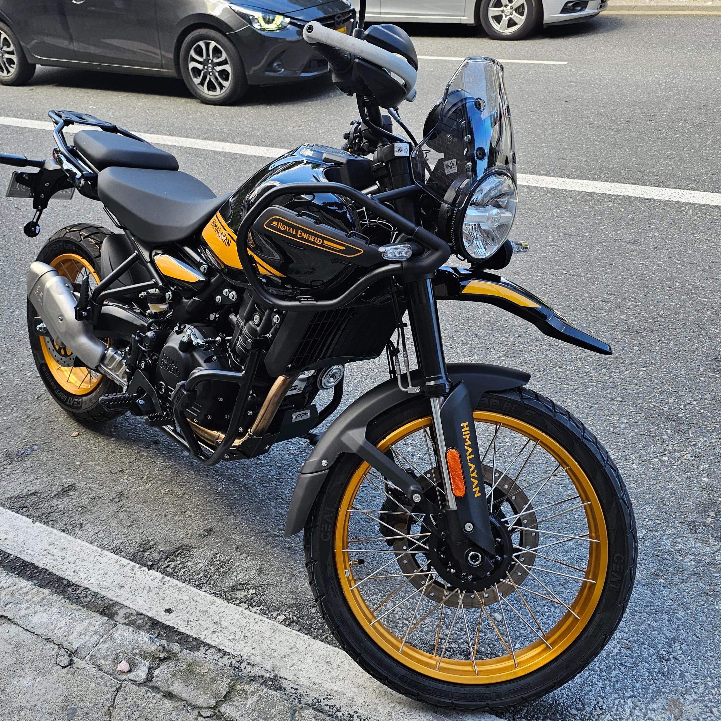 BARRA DE PROTECCION DEFENSA INFERIOR ROYAL ENFIELD HIMALAYAN 450