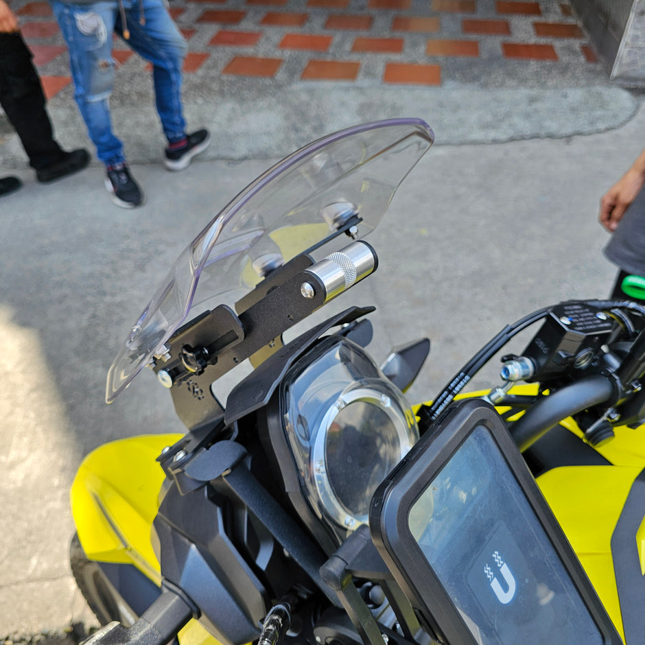 ELEVADOR O EXTENSOR DE CUPULA + SOPORTE GPS SUZUKI VSTROM 160