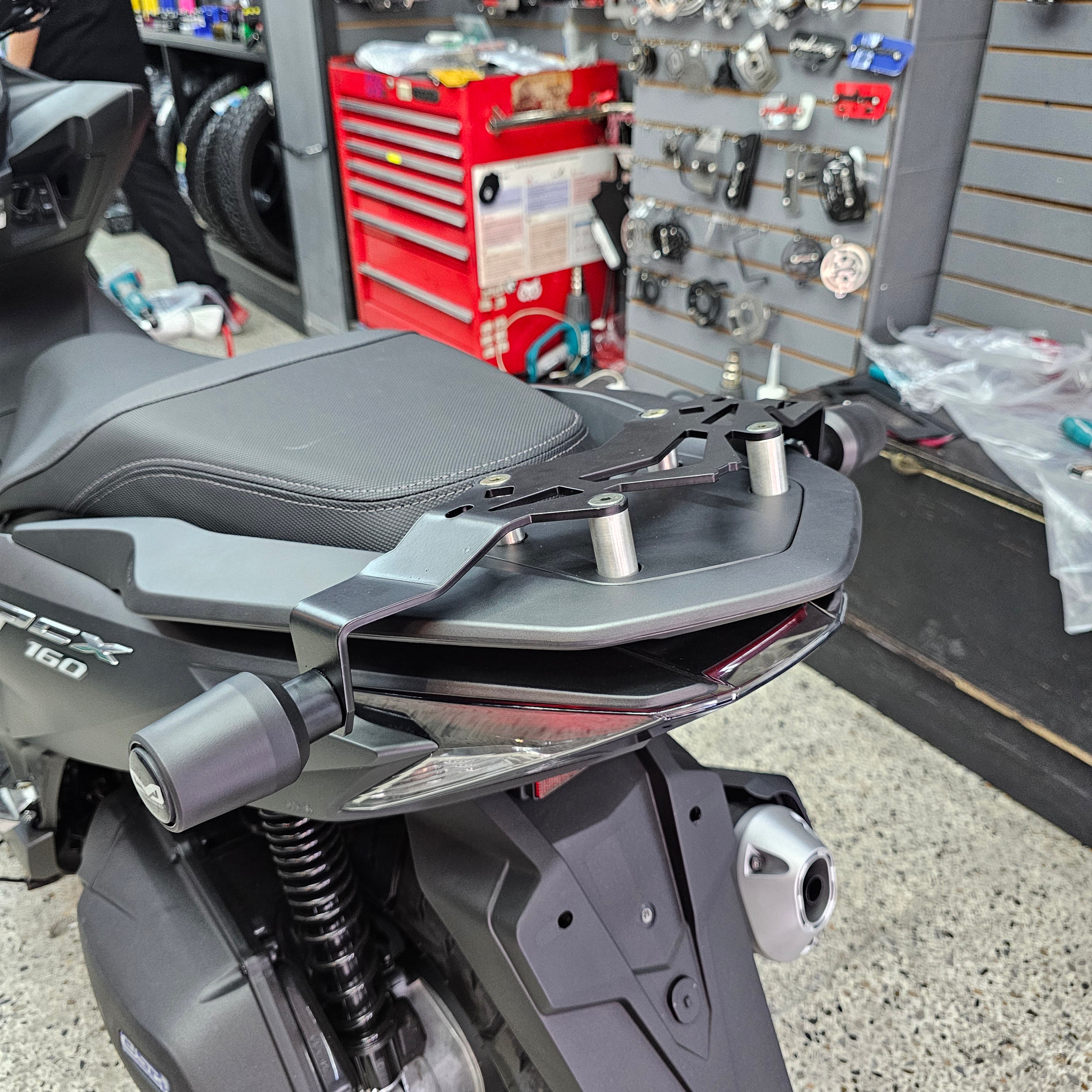 DEFENSAS CON SLIDERS ARMO DELANTERO Y TRASERO HONDA PCX