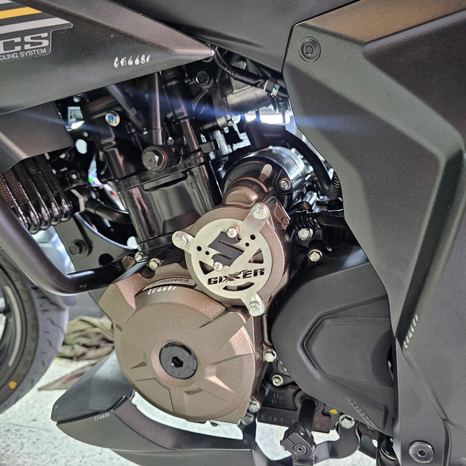 PROTECTOR EN ACERO PARA FILTRO DE ACEITE SUZUKI GIXXER 250 FI - GIXXER 250 SF