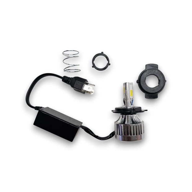 BOMBILLO LED BLANCO MOTOLED 3 CARAS (UNIDAD) AC/DC