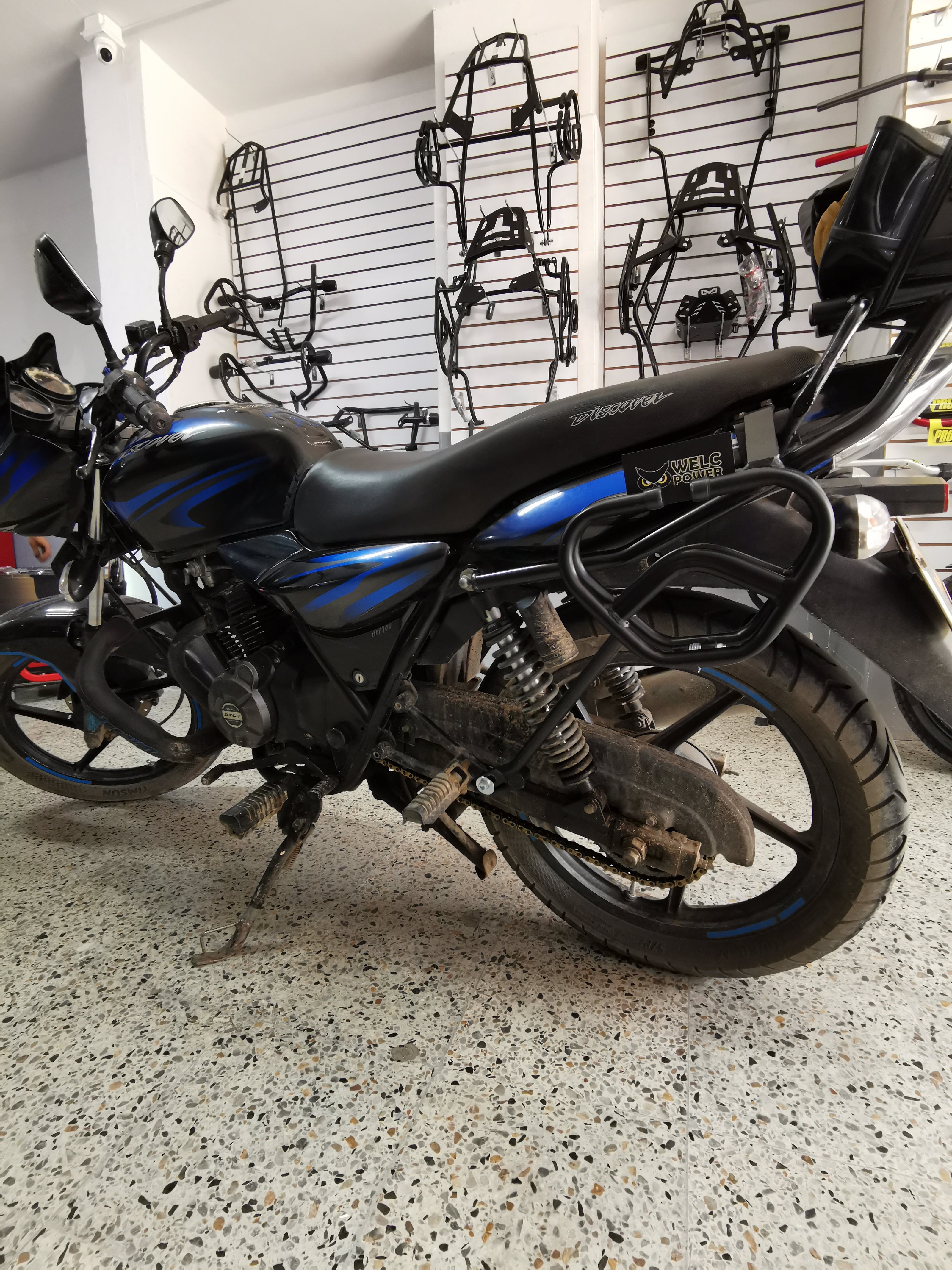 PORTA ALFORJAS WP BAJAJ DISCOVER 125