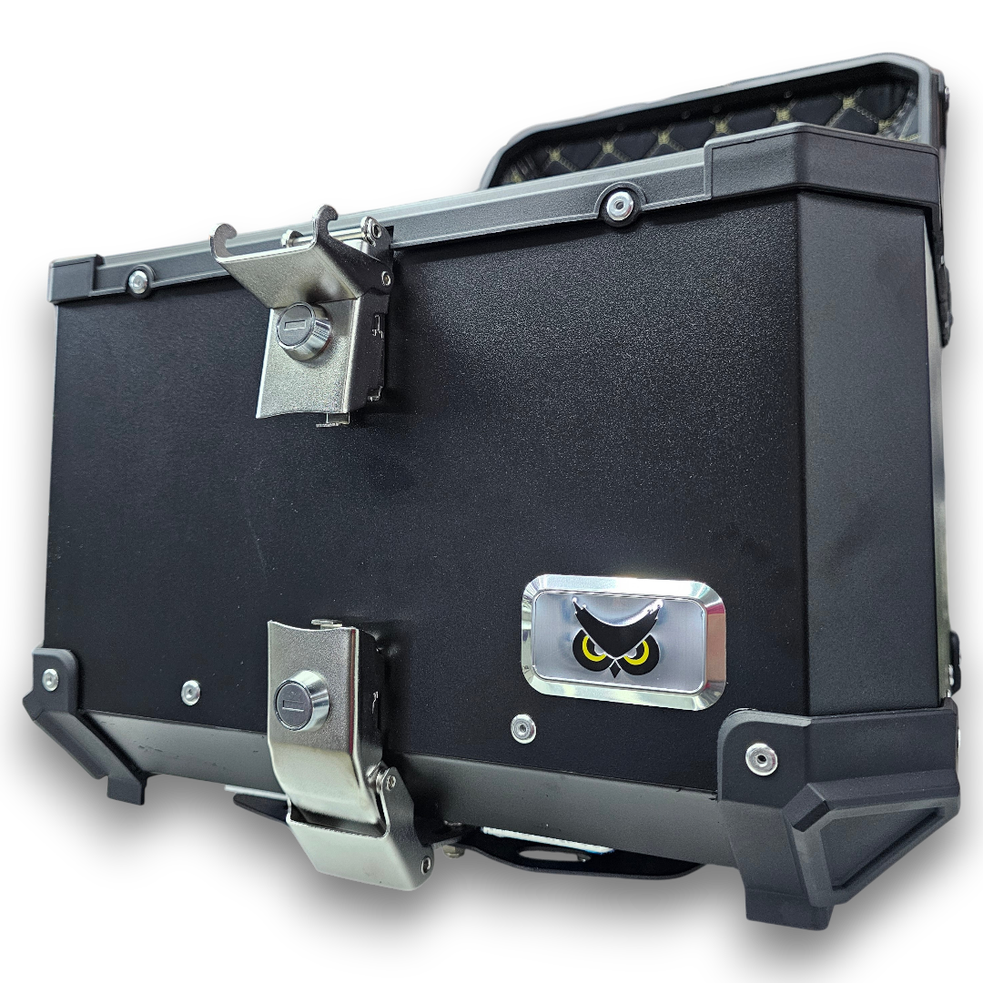MALETERO - TOP CASE 45 LITROS WP BÚHO IMPORTADO ALUMINIO