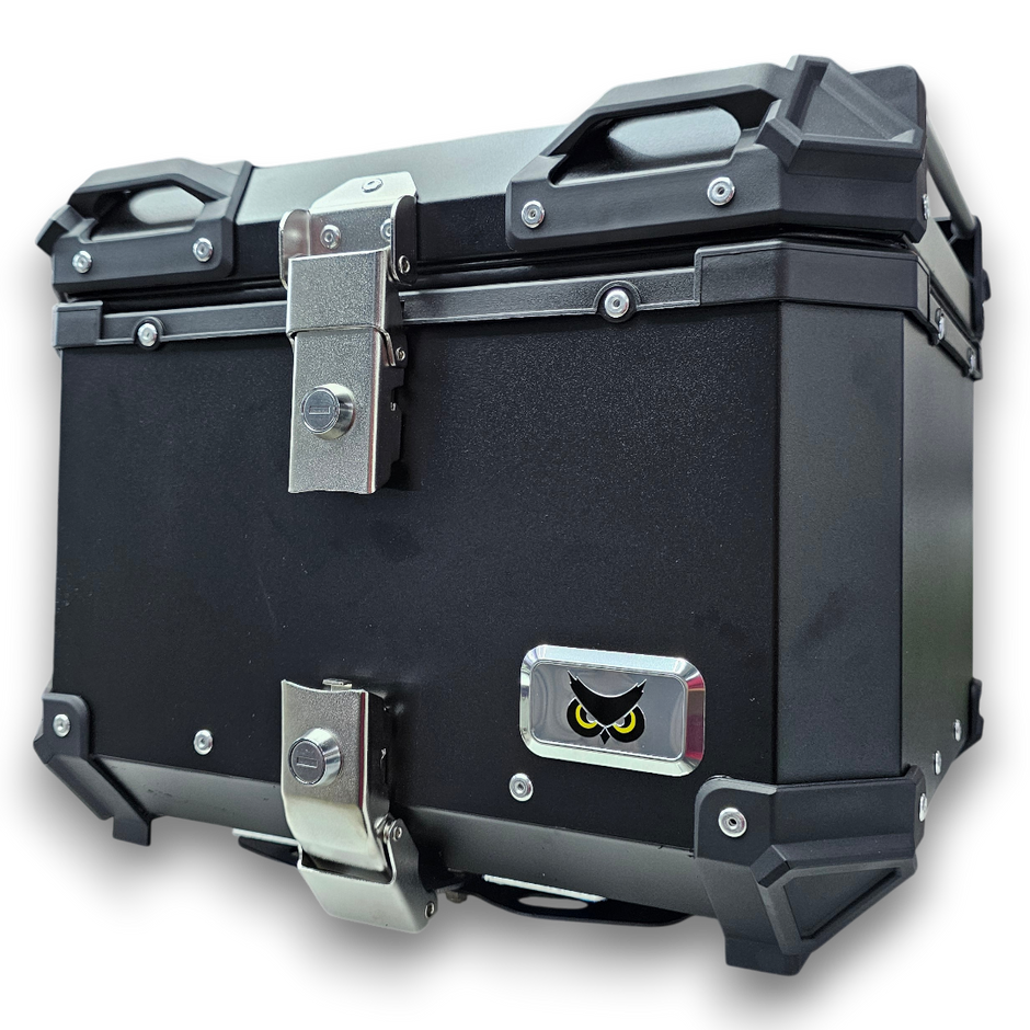 MALETERO - TOP CASE 45 LITROS WP BÚHO IMPORTADO ALUMINIO