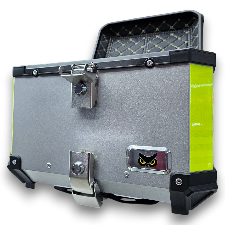 MALETERO - TOP CASE 45 LITROS WP BÚHO IMPORTADO ALUMINIO