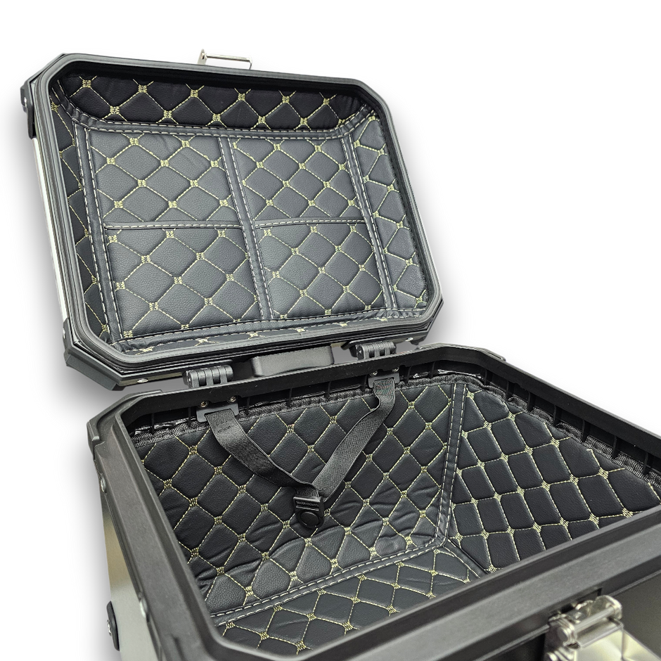 MALETERO - TOP CASE 45 LITROS WP BÚHO IMPORTADO ALUMINIO