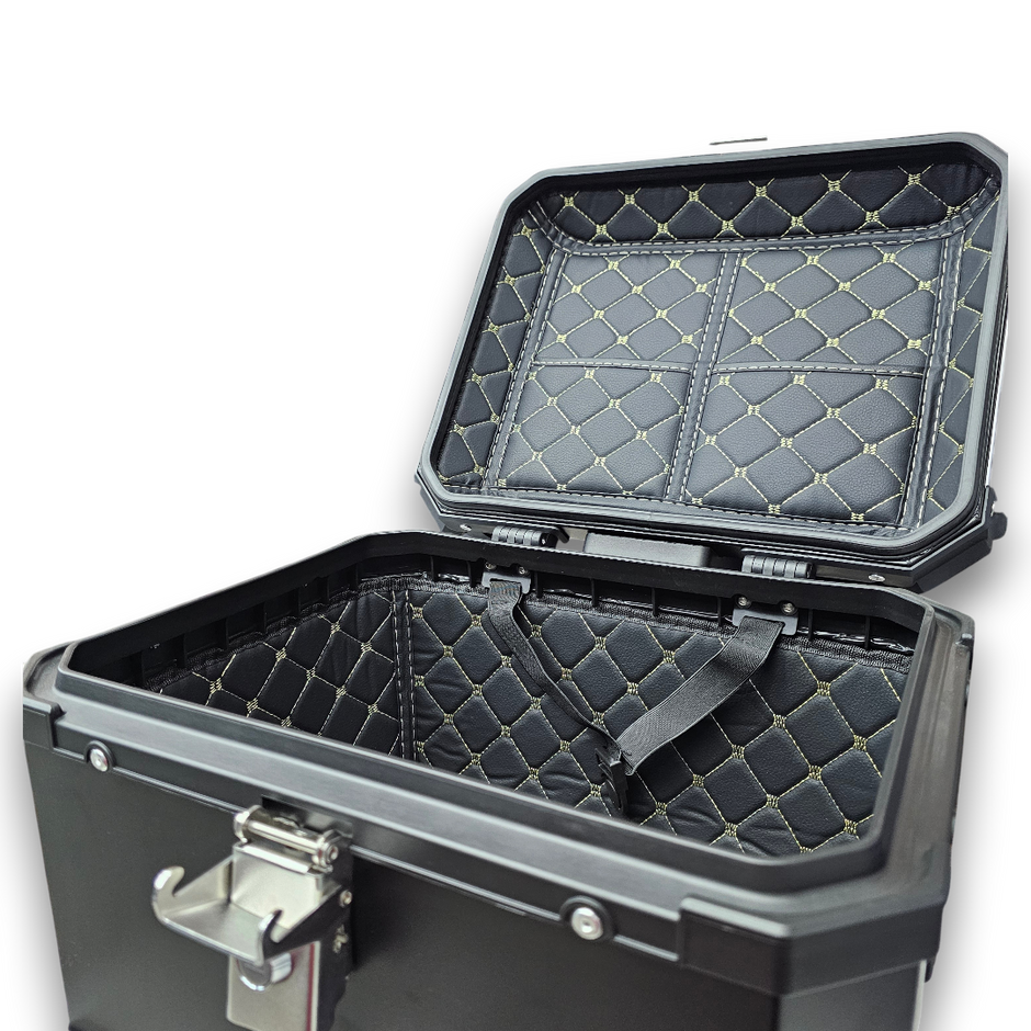 MALETERO - TOP CASE 45 LITROS WP BÚHO IMPORTADO ALUMINIO