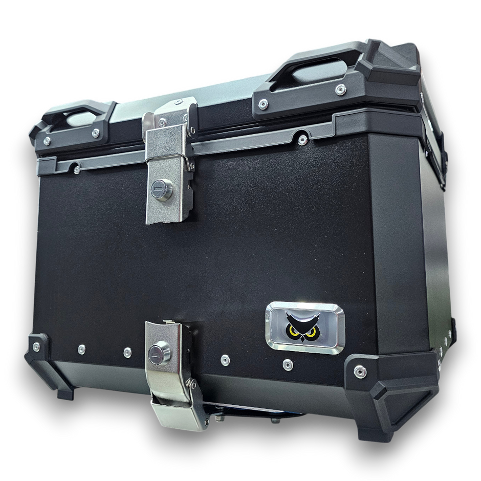 MALETERO - TOP CASE 55 LITROS WP BÚHO IMPORTADO ALUMINIO