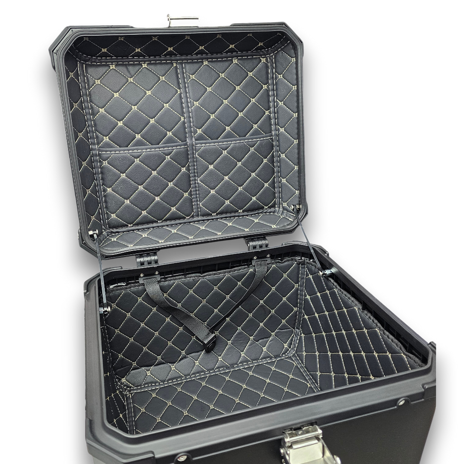 MALETERO - TOP CASE 55 LITROS WP BÚHO IMPORTADO ALUMINIO