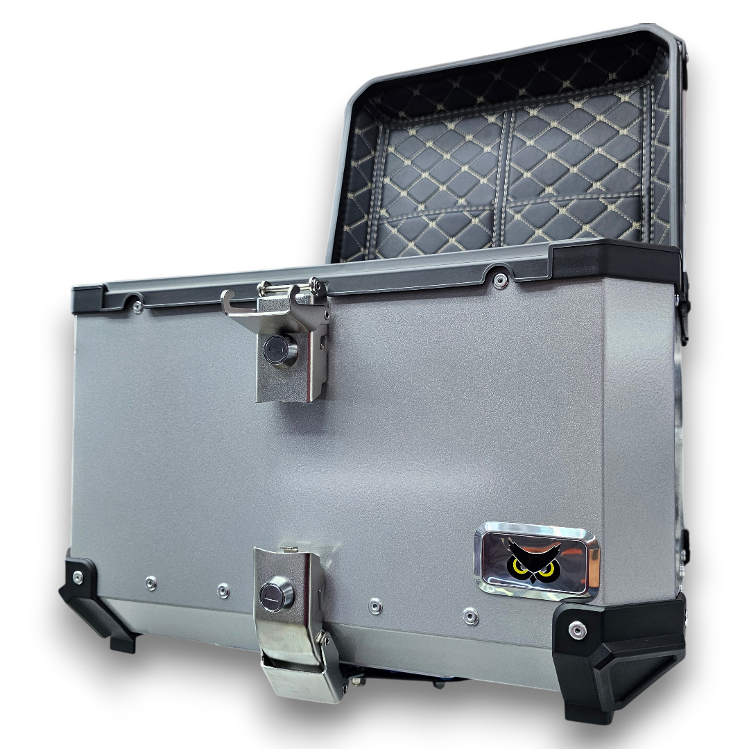 MALETERO - TOP CASE 55 LITROS WP BÚHO IMPORTADO ALUMINIO