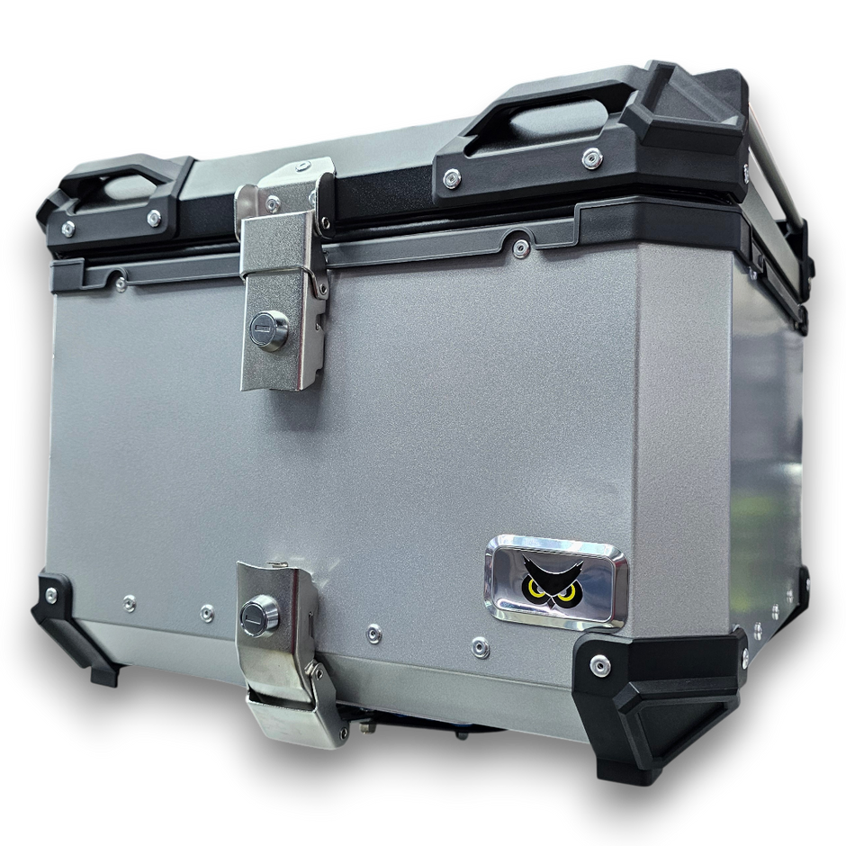 MALETERO - TOP CASE 55 LITROS WP BÚHO IMPORTADO ALUMINIO