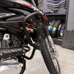 BARRA DE PROTECCION CON SLIDER CARBONO SIX SUZUKI DR 150
